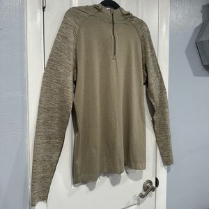 EUC Lululemon metal vent tech hoodie - large